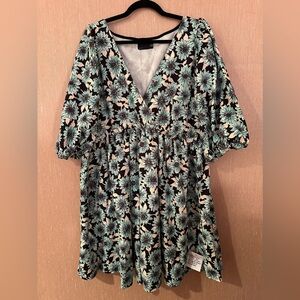 ASOS floral print dress